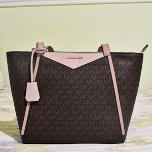 NEW Michael Kors Whitney Zip Tote